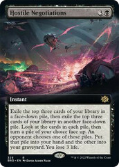 Hostile Negotiations (329) (Extended Art) - Foil