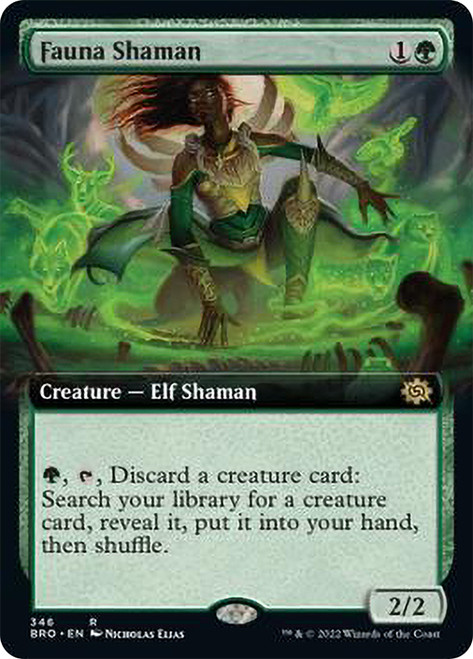 Fauna Shaman - Foil - Extended Art