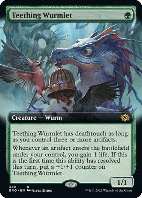 Teething Wurmlet - Extended Art