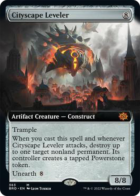 Cityscape Leveler - Foil - Extended Art