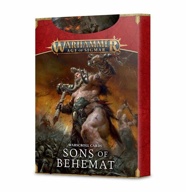 Warscroll Cards: Sons of Behemat (English)