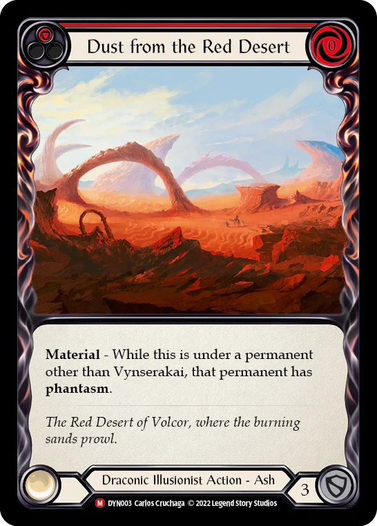 Dust from the Red Desert - Rainbow Foil