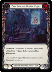 Dust from the Shadow Crypts - Rainbow Foil