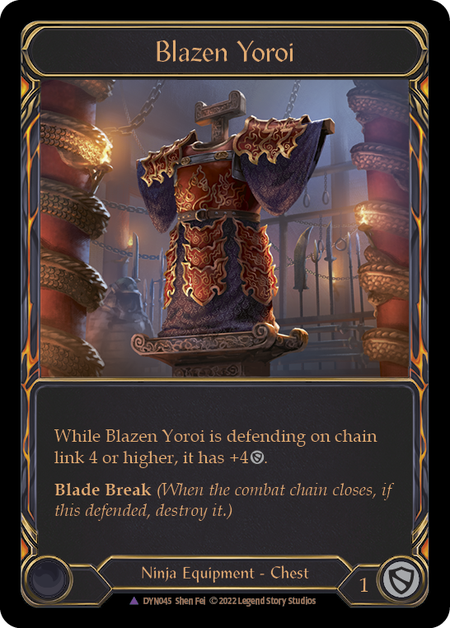 Blazen Yoroi - Cold Foil - Marvel