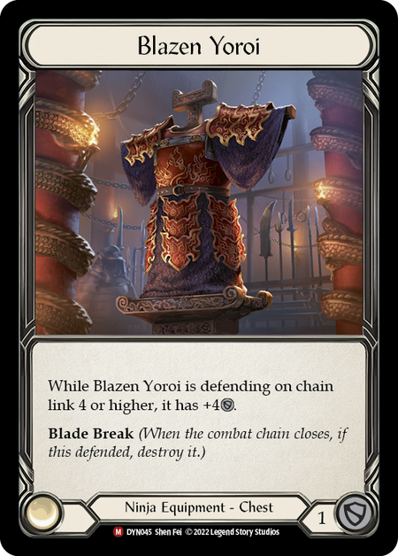 Blazen Yoroi - Rainbow Foil