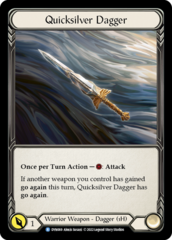 Quicksilver Dagger (DYN069) - Cold Foil