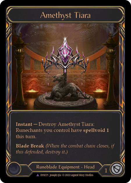 Amethyst Tiara - Cold Foil - Marvel