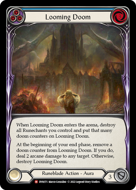 Looming Doom - Rainbow Foil