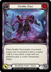 Deathly Duet (Red) - Rainbow Foil