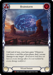 Brainstorm - Rainbow Foil