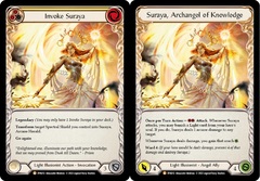 Invoke Suraya // Suraya, Archangel of Knowledge - Cold Foil