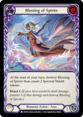 Blessing of Spirits (Yellow) - Rainbow Foil