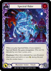 Spectral Rider (Red) - Rainbow Foil