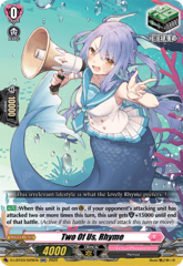 Two Of Us, Rhyme - D-LBT03/029EN - RR