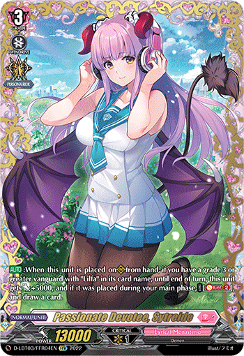 Passionate Devotee, Sytreide - D-LBT03/FFR04EN - FFR