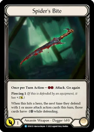 Spiders Bite (115) - Rainbow Foil