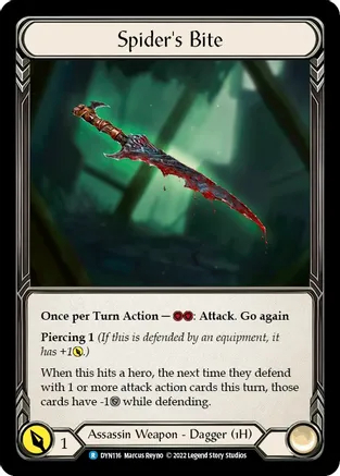 Spiders Bite (116) - Rainbow Foil
