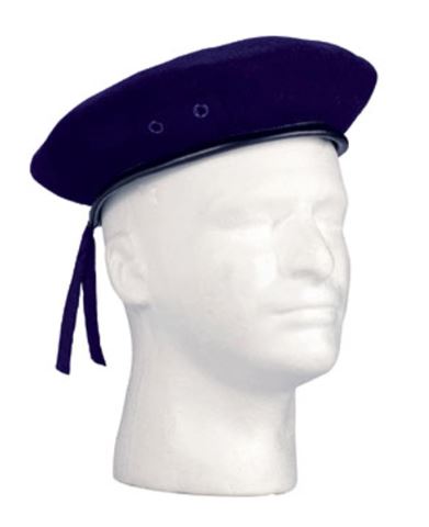 GI Style Beret Navy Blue
