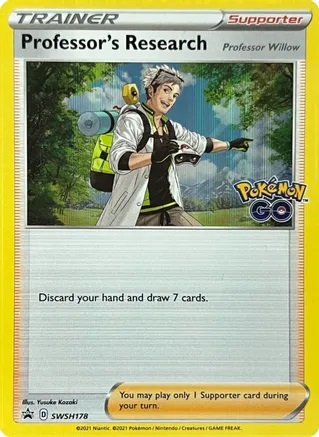 Professors Research - SWSH178 - SWSH Black Star Promos