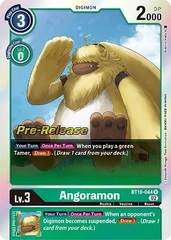 Angoramon - BT10-044 R - P (Xros Encounter Pre-Release Promo)