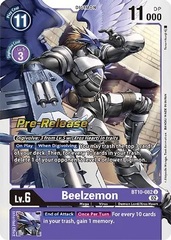 Beelzemon - BT10-082 U - P (Xros Encounter Pre-Release Promo)