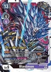 Blastmon - BT10-070 U - P (Xros Encounter Pre-Release Promo)