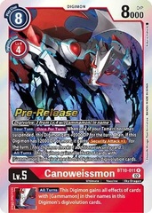 Canoweissmon - BT10-011 R - P (Xros Encounter Pre-Release Promo)