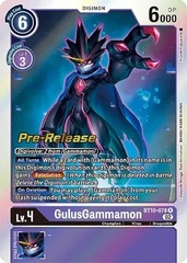 GulusGammamon - BT10-078 R - P (Xros Encounter Pre-Release Promo)