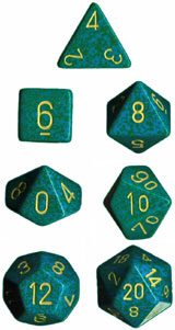 34mm Speckled d20 Primula - XS2047