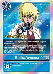 Kiriha Aonuma - BT10-088 R - P (Xros Encounter Pre-Release Promo)