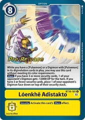 Loenkhe Adistakto - BT10-101 U - P (Xros Encounter Pre-Release Promo)