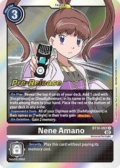 Nene Amano - BT10-092 R - P (Xros Encounter Pre-Release Promo)