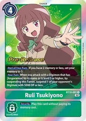 Ruli Tsukiyono - BT10-091 R - P (Xros Encounter Pre-Release Promo)