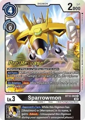 Sparrowmon - BT10-060 R - P (Xros Encounter Pre-Release Promo)