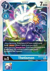 Thetismon - BT10-023 R - P (Xros Encounter Pre-Release Promo)