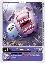 Tokomon - BT10-006 U - P (Xros Encounter Pre-Release Promo)