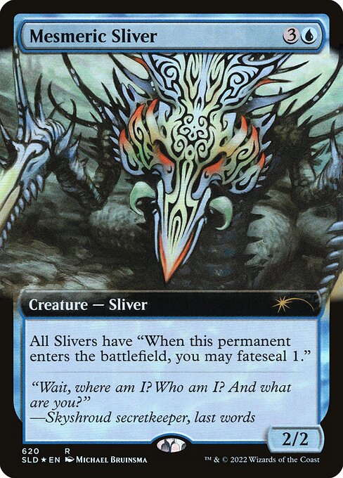 Mesmeric Sliver - Foil - Extended Art