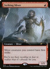 Striking Sliver - Foil - Extended Art