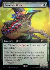 Gemhide Sliver - Foil - Extended Art