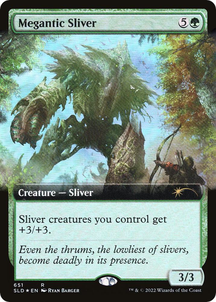 Megantic Sliver - Foil - Extended Art