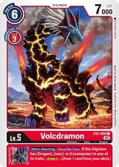 Volcdramon - EX3-009 - C