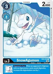 SnowAgumon - EX3-016 - C