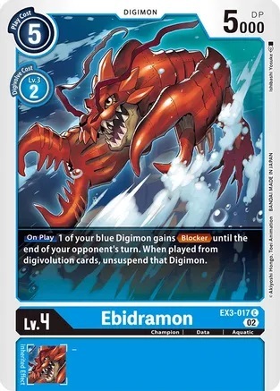 Ebidramon - EX3-017 - C