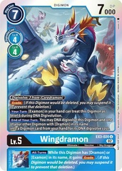 Wingdramon - EX3-020 (Box Topper) - U