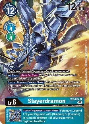 Slayerdramon - EX3-024 - R - Alternative Art