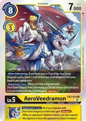 AeroVeedramon - EX3-033 - R - Foil