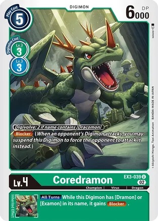 Coredramon - EX3-039 - U