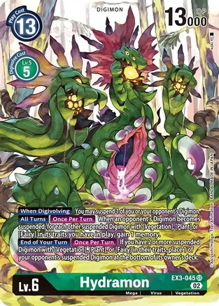 Hydramon - EX3-045 - SR - Alternative Art
