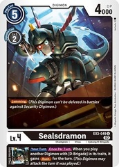 Sealsdramon - EX3-049 - U