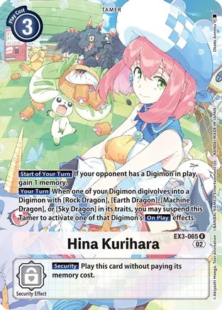 Hina Kurihara - EX3-065 - R - Alternative Art